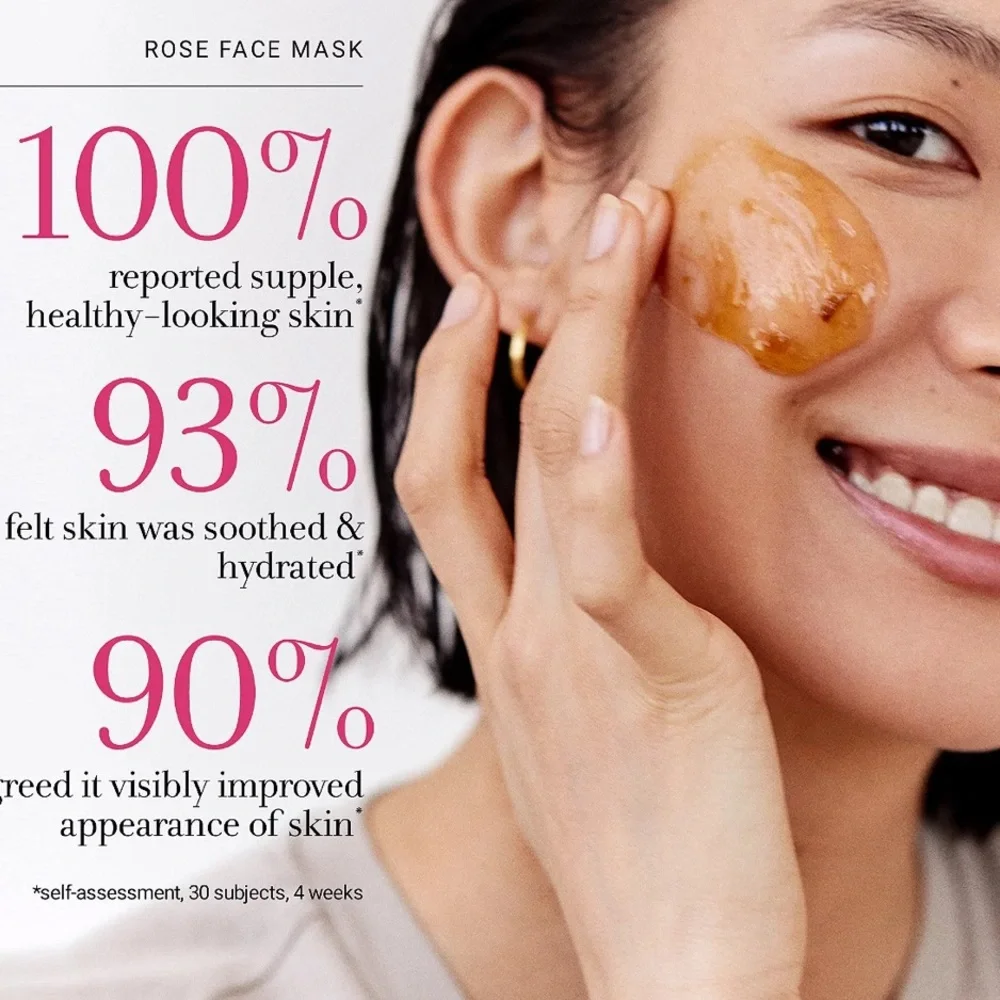 fresh Travel Size Rose Face Mask 1oz $26 NIB